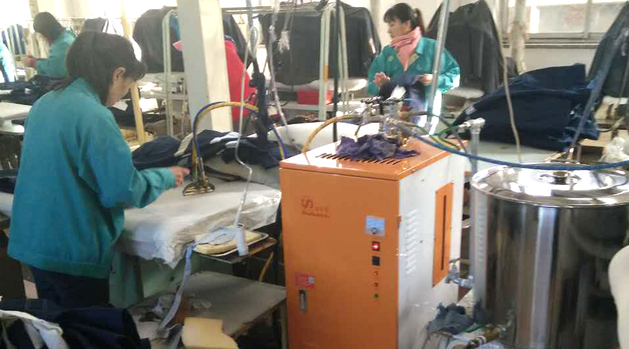 服装专用蒸汽发生器应用 服装专用蒸汽发生器应用