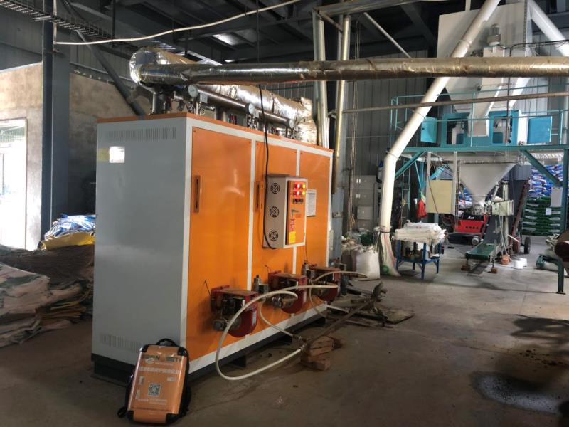 使用黄瓜成视频人APP蒸汽发生器生产饲料