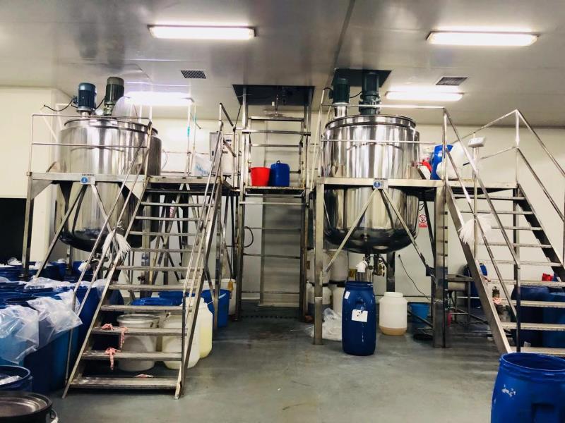 化工厂使用黄瓜成视频人APP配套生产洗发水