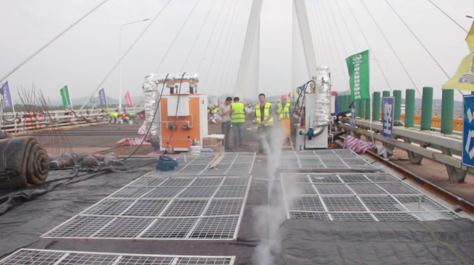 缩短养护时间，燃油蒸汽发生器如何高效养护混凝土桥梁