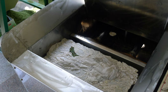 干燥茶叶更易储存运输，茶叶烘干使用山西茶叶烘干72kw电热蒸汽发生器