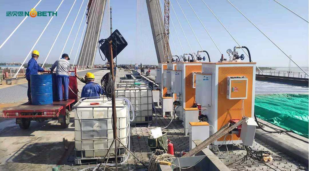 蒸汽养护高科技,桥梁养护使用黄瓜视频免费在线提早结束工期 蒸汽养护高科技,桥梁养护使用黄瓜视频免费在线提早结束工期