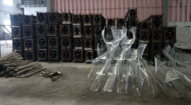 市政工程水泥制品预制现场 市政工程水泥制品预制现场