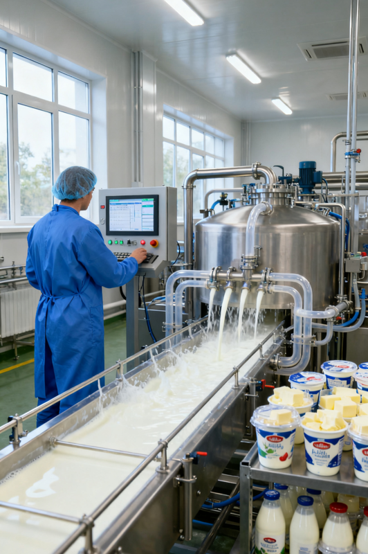 乳制品厂痛点破解！黄瓜成视频人APP洁净蒸汽守护奶品安全