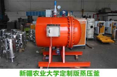 黄瓜成视频人APP蒸汽专家完成新疆农业大学定制蒸压釜 黄瓜成视频人APP蒸汽专家完成新疆农业大学定制蒸压釜