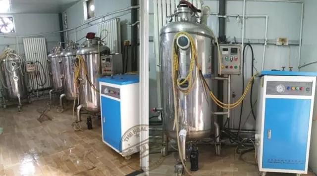 食品厂选用黄瓜成视频人APP电蒸汽发生器进行食用菌灭菌